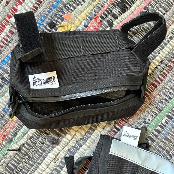 Set of Two (2) Rode Runner Cycling Bags: The Burrito Bag and The Drafter Bag - Picture 6 of 11